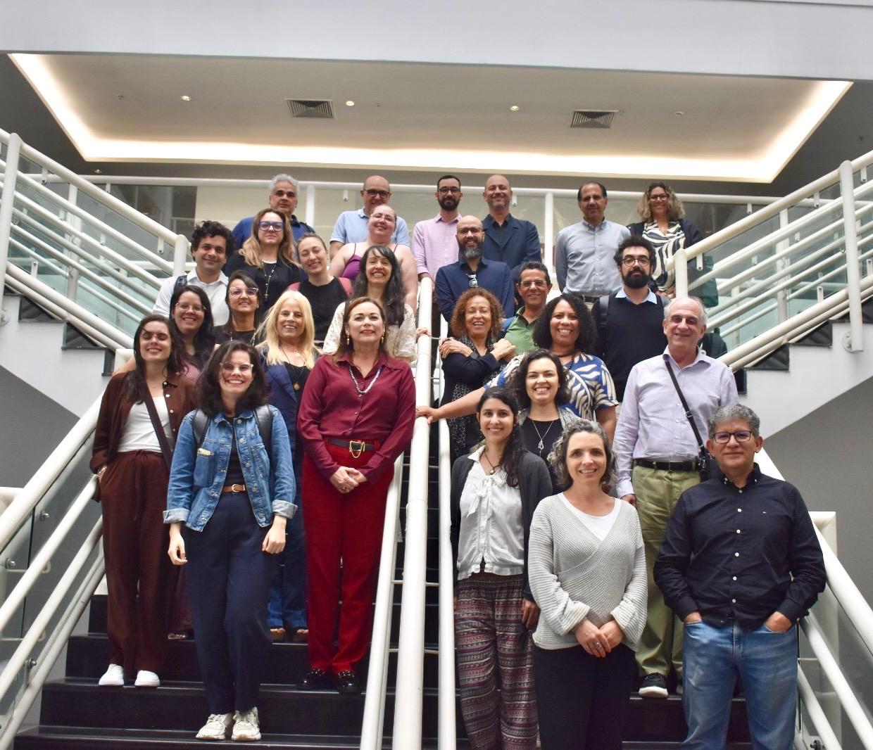 Parte da equipe do ONSEAdapta durante reunião em Recife, em 2025